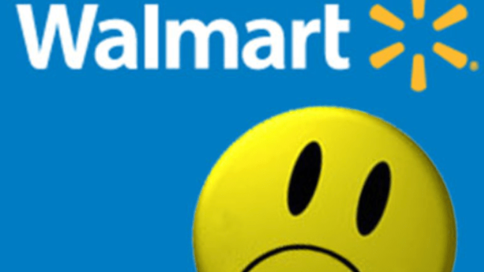 Walmart zanurza się najbardziej w roku na ponure prognozę zarobków