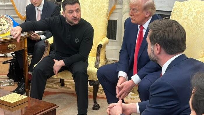 „You Don’t Have the Cards”: Trump uderza Zelensky’ego „Hazard with WW3”, gdy spotkanie staje się testowane
