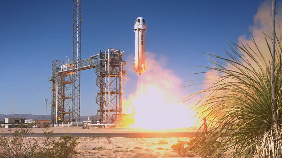 Blue Origin Jeff Bezos ogłasza załogę na 10. miejsce w turystyce kosmicznej